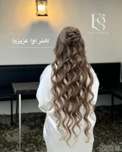 خدمات شینیون مو در سالن زیبایی الهه قلیپور در اسلامشهر